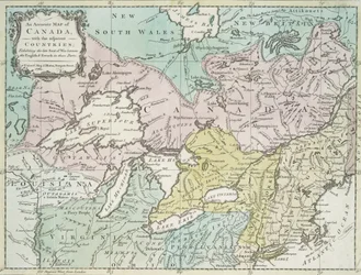 An Accurate Map of Canada, with the Adjacent Countries